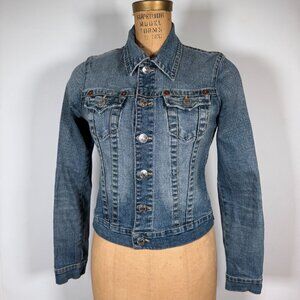Y2K True Religion Emily denim jacket